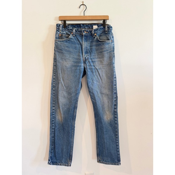 Levi's Other - Vintage 90s Levis 505 Orange Tab Jeans Mens 34x31 Made in USA Straight Leg Denim